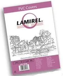Обложка Lamirel Transparent A4, PVC, красные, 200 мкм (арт. LA-78786)