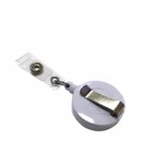 Держатель для бейджа / пропуска Office Kit с рулеткой, белый 50 шт (арт. MLA50020)