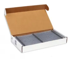 Металлические пружины Bulros 25,4 мм, 2:1, черный, 50 шт (арт. MS-R-sli-___1-bla-050-25)