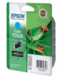 Оригинальный струйный картридж Epson T0542 Cyan (арт. C13T05424010)