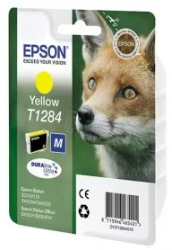 Картридж Epson Singlepack Yellow T1284 DURABrite Ultra Ink (арт. C13T12844012)