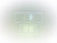 Набор рамок для создания штампов и печатей на машинке Silhouette America Mint (арт. 187-903)