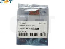 Чип CET для KONICA MINOLTA Bizhub C200 пурпурный (арт. CET8703)