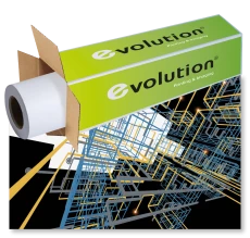 Широкоформатная бумага Technoevolab Evolution Premium Coated Paper 140 г/м², 0.914х100 м 3" PW (арт. 4105026)