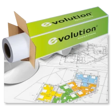 Бумага Technoevolab Evolution XES Premium EXTRA Paper 80 г/м², 0.914x175 м glued (арт. 2195030)