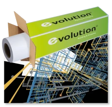 Широкоформатная бумага Technoevolab Evolution Premium Coated Paper 90 г/м², 0.610х150 м 3" PW (арт. 2185073)