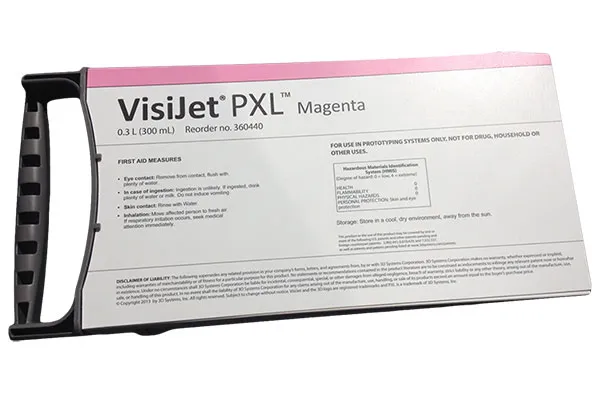 Связующее вещество 3D Systems VisiJet PXL Magenta 0,3L (арт. 360440)