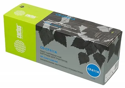 Картридж Cactus голубой (2300стр.) для HP (арт. CS-CF411A)