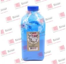 Тонер Булат для Konica Minolta bizhub C220 / C280 / C360 банка 420гTN-216 / 319 Cyan БУЛАТ s-Line (арт. EAKM00C220100)