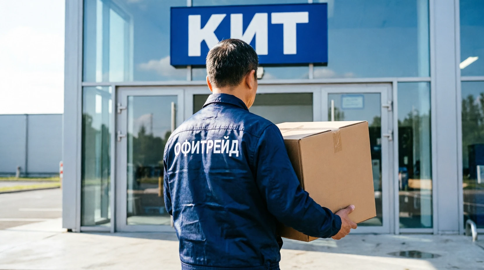Офитрейд доставляет до ТК КИТ