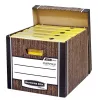 Архивный короб Fellowes Bankers Box Woodgrain сборка FastFold™, 325 x 285 x 385 мм (арт. FS-00610)