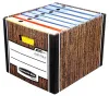 Архивный короб Fellowes Bankers Box Woodgrain сборка FastFold™, 325 x 285 x 385 мм (арт. FS-00610)