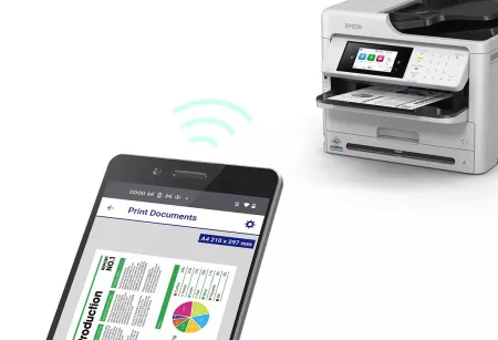 МФУ струйное монохромное Epson WorkForce Pro WF-M5899DWF; А4 (арт. C11CK76401)