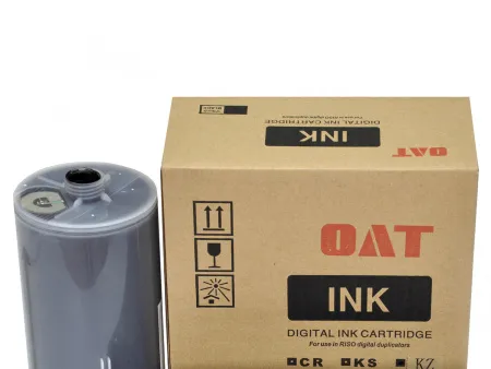 Чернила OAT для RISO KZ (800мл, черные) (арт. 7983)