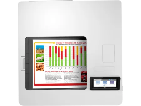 Цветной лазерный принтер HP Color LaserJet Enterprise M555x (арт. 7ZU79A)