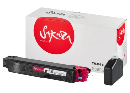Тонер-картридж Sakura Printing TK5160M для Kyocera Mita ECOSYS P7040, пурпурный, 12 000 к. (арт. SATK5160M)