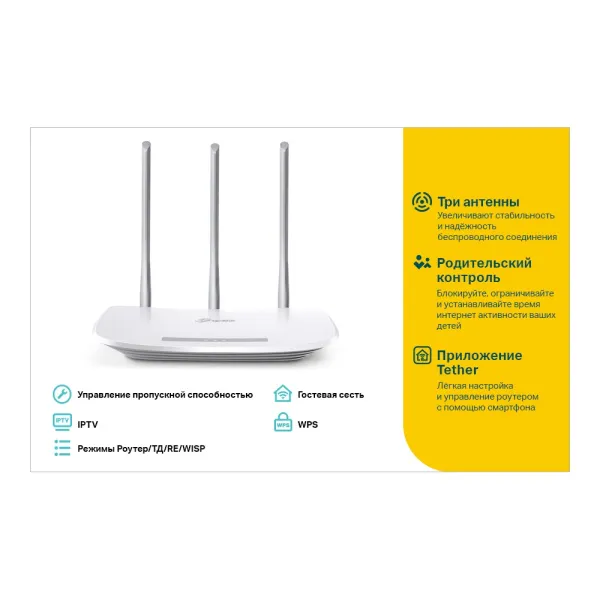 Маршрутизатор TP-Link TL-WR845N (арт. TL-WR845N)