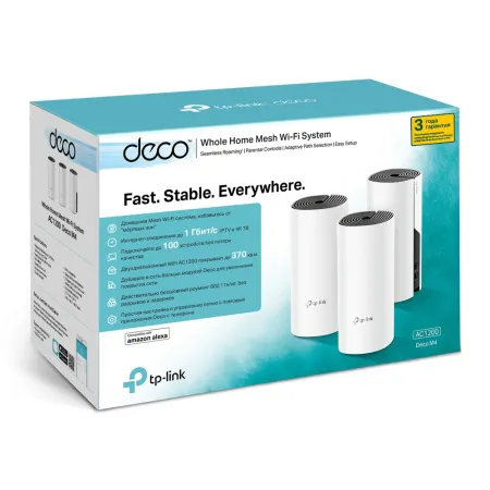 Точка доступа TP-Link Deco M4(3-pack) (арт. Deco M4(3-pack))