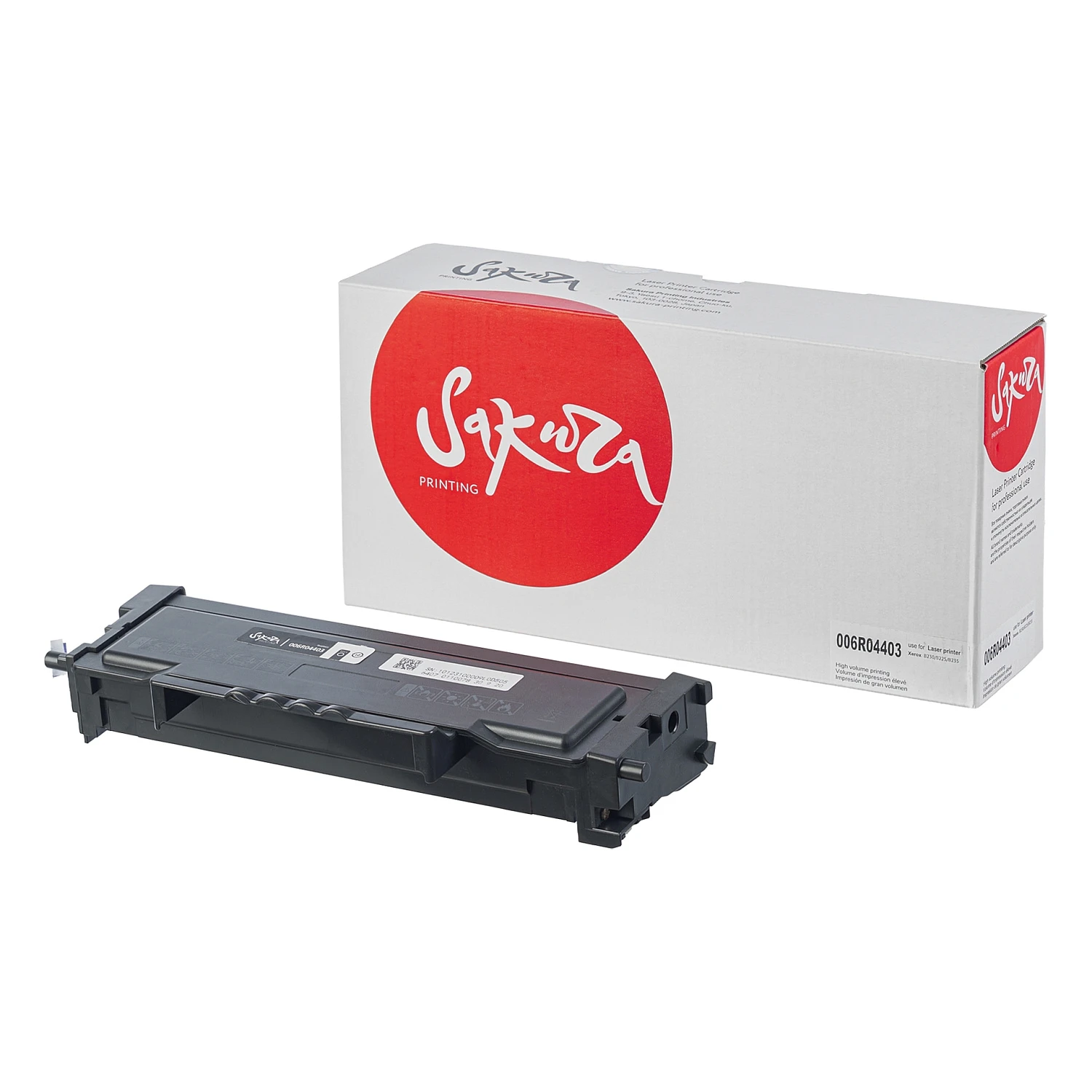 Картридж Sakura Printing 006R04403 для принтера Xerox B225/B230/B235, черный, 3000к. (арт. SA006R04403)