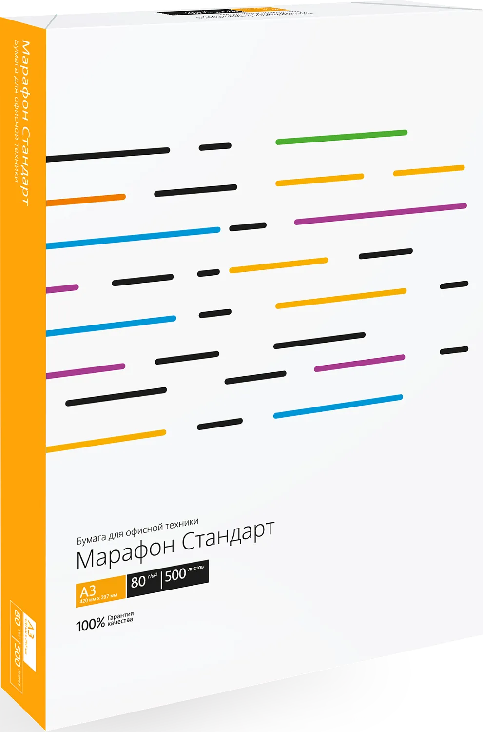 Бумага Technoevolab Марафон Стандарт 80 г/м², A3 (500 листов) (арт. 450L90569)