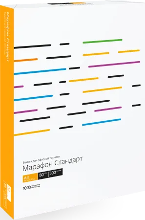 Бумага Technoevolab Марафон Стандарт 80 г/м², A3 (500 листов) (арт. 450L90569)