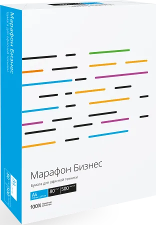 Бумага Technoevolab Марафон Бизнес 80 г/м², A4 (500 листов) (арт. 450L91820)