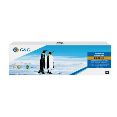 Тонер-картридж G&G (черный, 4 000 стр.) (арт. GG-C051H)