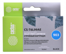 Картридж Cactus №903 черный (21.6мл) для HP (арт. CS-T6L99AE)