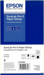 Фотобумага Epson SureLab Pro-S Paper Glossy A4 x 65м (254 г/м2) (2 рулона) BP (арт. C13S450064BP)