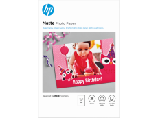 Матовая фотобумага HP Matte, 180 г/м2, 10x15 см (арт. 7HF70A)