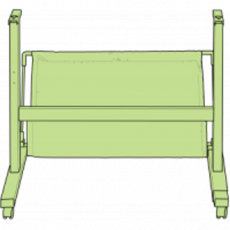 Напольная подставка c корзиной Colortrac для сканера А1 (SCi серия) (арт. 2200C002)