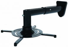 Кронштейн для проектора Cactus черный макс.10кг настенный и потолочный поворот и наклон (арт. CS-VM-PR05B-BK)