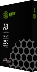 Бумага Cactus (A3, 160г/м2, 250л., белый, CIE 170%) (арт. CS-LPA3160250)