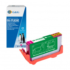 Струйный картридж G&G 912XL для HP пурпурный (825 стр.) (арт. GG-3YL82AE)