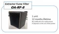 Фильтр для удаления запаха Roland для BD-8, OA-RF-8 (арт. OA-RF-8)