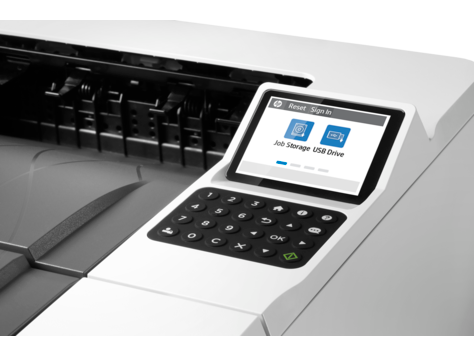 Принтер лазерный черно-белый HP LaserJet Enterprise M406dn (арт. 3PZ15A)