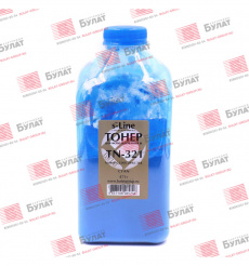 Тонер Булат для Konica Minolta, банка 471г TN-321 (тонер+девелопер) Cyan БУЛАТ s-Line (арт. EAKM00C224100)