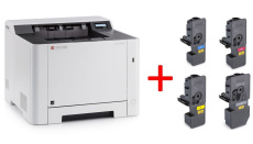 Цветной лазерный принтер Kyocera P5026cdn + TK-5240C/M/Y/K (арт. P5026cdn+TK-5240C/M/Y/K)