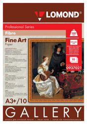 Художественная бумага Lomond Fibre Warm tone, одностороння, глянцевая, A3+, 300 г/м², 10 л (арт. 937021)