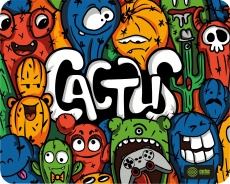 Коврик для мыши Cactus Colorful Cacti 300x250x3 мм (арт. CS-MP-D03M)