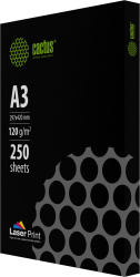 Бумага Cactus (A3, 120г/м2, 250л., белый, CIE 170%) (арт. CS-LPA3120250)