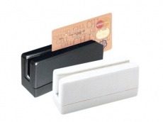 Считыватель карт с магнитной полосой Champtek MR362W RS (без блока питания), белый (арт. 000232)