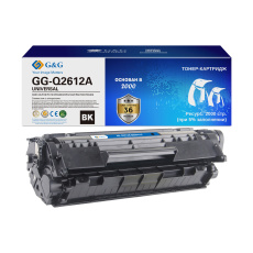 Тонер-картридж G&G (черный, 2 000 стр.) (арт. GG-Q2612A Universal)