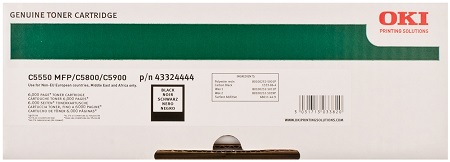 Тонер-картридж OKI черный для C5800/5900/5550MFP (6000 стр.) (арт. 43324444)