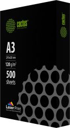 Бумага Cactus (A3, 120г/м2, 500л., белый, CIE 170%) (арт. CS-LPA3120500)