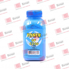 Тонер Булат для Ricoh Aficio SP C220 / 240 / 250 / 260 банка 100г Cyan БУЛАТ (арт. BARCC22000020)