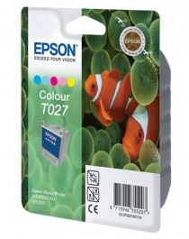 Картридж Epson T027 Colour (арт. C13T02740110)