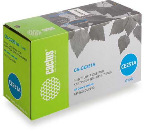 Картридж Cactus голубой (7000стр.) для HP (арт. CS-CE251AR)