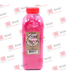 Тонер Булат для Canon iR C2020 банка 289г C-EXV34 (тонер+девелопер) Magenta БУЛАТ s-Line (арт. EACN0C2020030)