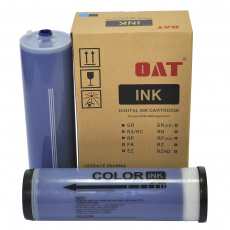 Чернила OAT для RISO GR/RC/RA/FR/RP/RN (1000мл, синие) (арт. 6905)